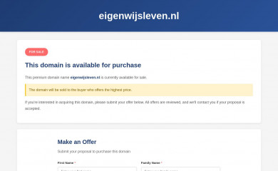 eigenwijsleven.nl screenshot