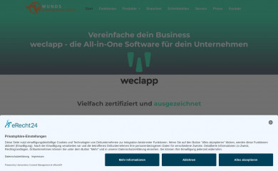 einfach-erp.de screenshot