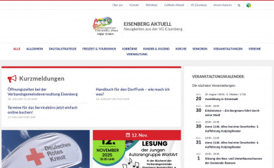eisenberg-aktuell.de screenshot