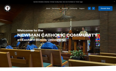 eiunewman.org screenshot