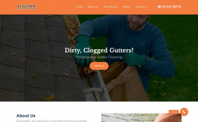 ejgutters.com screenshot