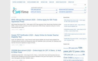 ejobtime.com screenshot