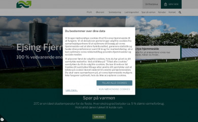 ejsingfjernvarme.dk screenshot
