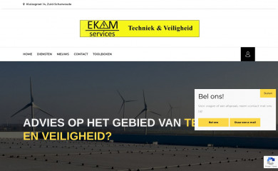 ekam-services.nl screenshot