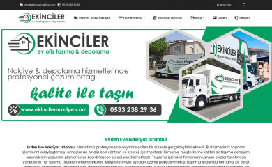 ekincilernakliye.com screenshot