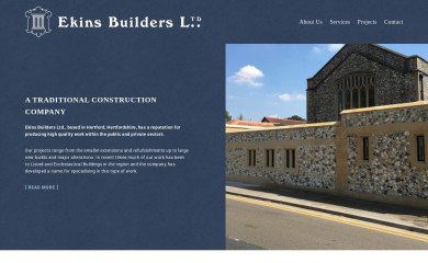ekinsbuilders.co.uk screenshot