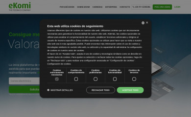 ekomi.es screenshot