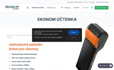 ekonom-uctenka.cz screenshot