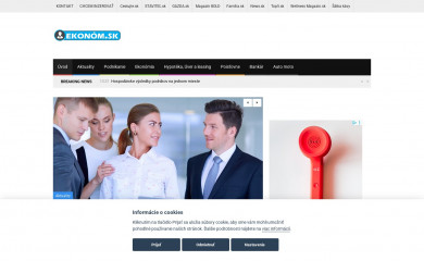 ekonom.sk screenshot