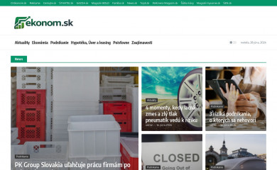 ekonom.sk screenshot