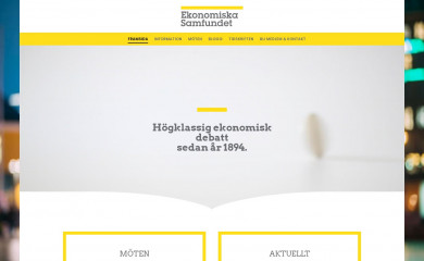 ekonomiskasamfundet.fi screenshot