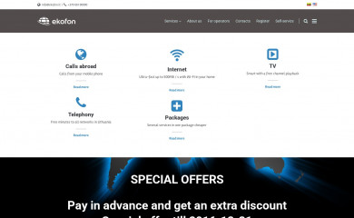 ekofon.lt screenshot