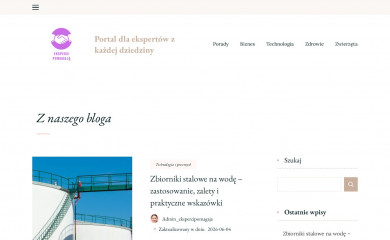 ekspercipomagaja.pl screenshot