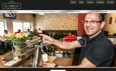 http://el-greco-luenen.de screenshot