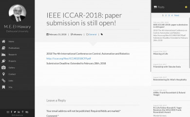 el-hawary.org screenshot