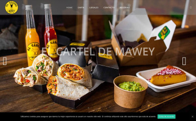 elcarteldemawey.es screenshot