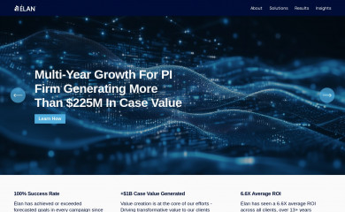 elanlegalmedia.com screenshot