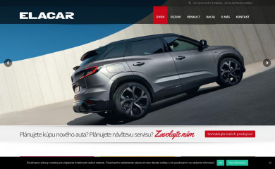 elacar.sk screenshot