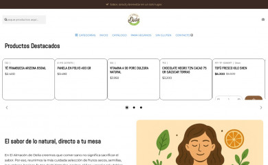 elalmacendedelia.cl screenshot