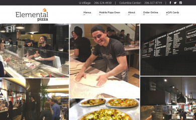 elementalpizza.com screenshot
