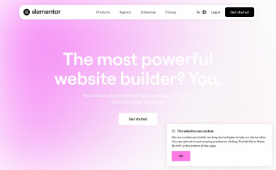 https://elementor.com/ screenshot