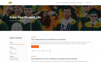 elementsofeducation.org screenshot