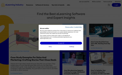 https://elearningindustry.com screenshot