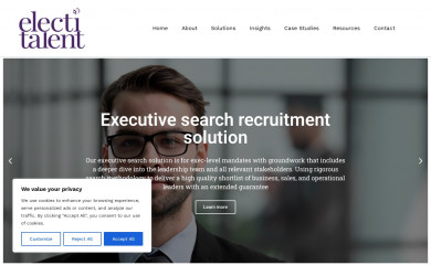 electi-talent.co.uk screenshot
