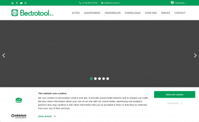 electrotool.nl screenshot