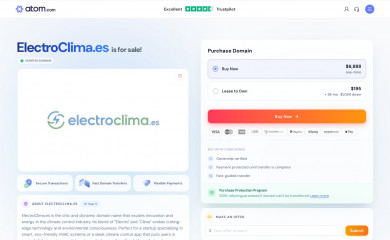 electroclima.es screenshot