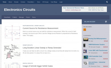 electronics-circuits.com screenshot
