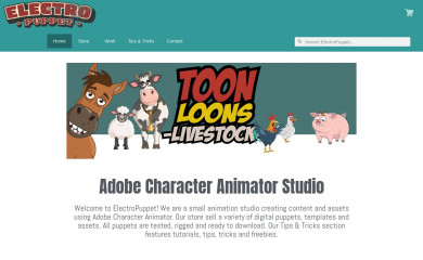 electropuppet.com screenshot