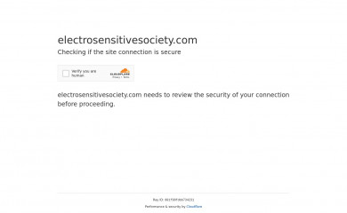 electrosensitivesociety.com screenshot