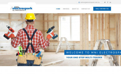 electrospark.com.au screenshot