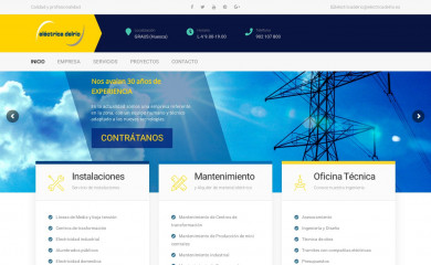 electricadelrio.es screenshot