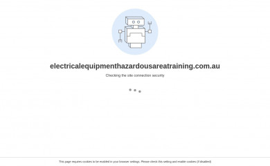 electricalequipmenthazardousareatraining.com.au screenshot