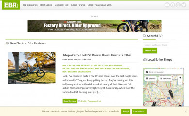 electricbikereview.com screenshot