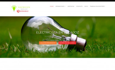 electricistabadajoz.net screenshot