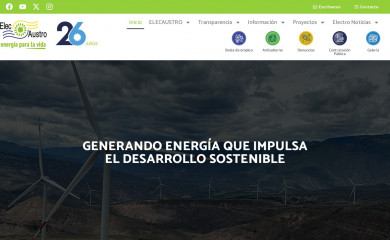 elecaustro.gob.ec screenshot
