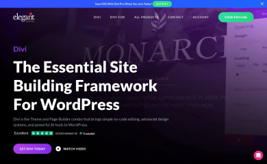 http://www.elegantthemes.com/gallery/herVamDivi/ screenshot