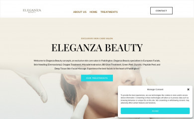 eleganza.com.au screenshot