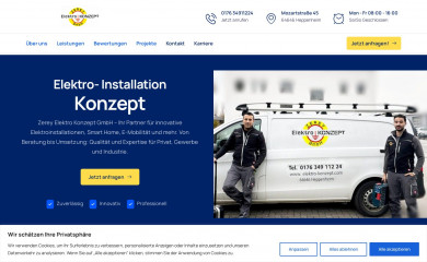 elektro-konzept.com screenshot
