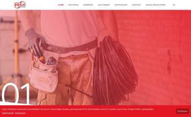 elektro-zech.com screenshot