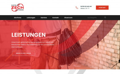 elektro-zech.com screenshot