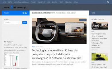 elektrowoz.pl screenshot
