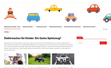 elektroauto-kinder.top screenshot