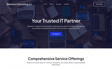 elektronconsulting.com screenshot