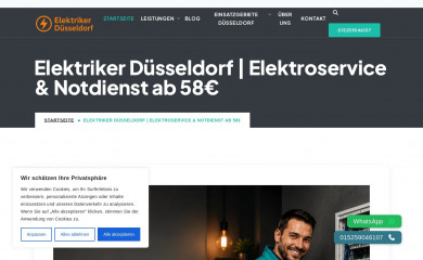 elektroservice-duesseldorf.de screenshot