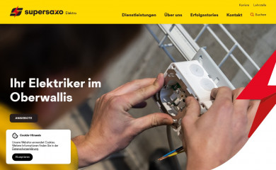 elektrosupersaxo.ch screenshot