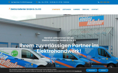 elektra-kellenter.de screenshot